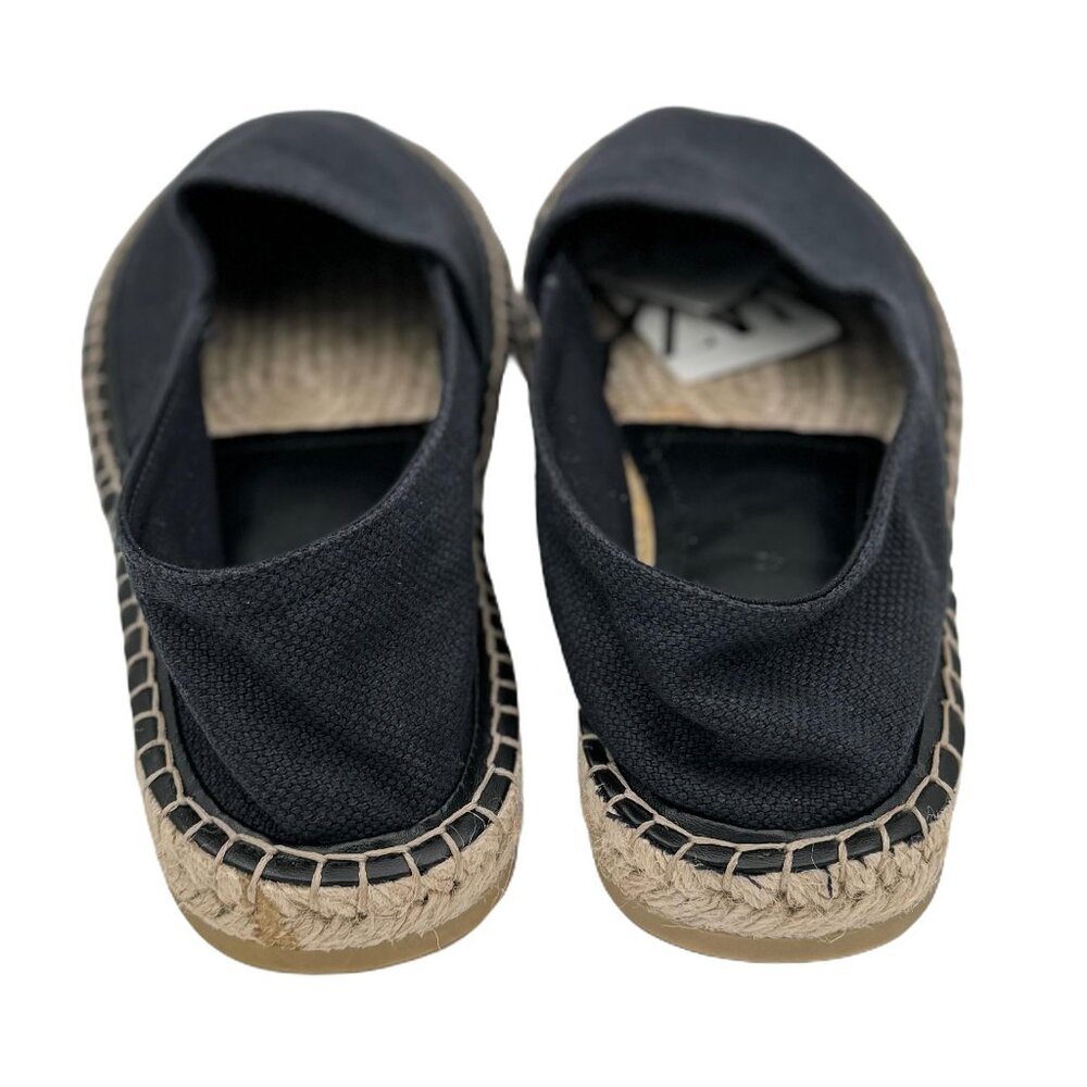 ZARA TEXTILE ESPADRILLES / WOMEN / NEW Navy Flats / EU 43 / US 10 - Picture 3 of 16